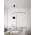 Pendul LED Nova Luce Tarquin, 58W, negru nisipiu