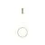 Pendul LED Nova Luce Change, 25W, auriu