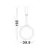 Pendul LED Nova Luce Change, 25W, negru nisipiu