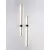 Aplica LED Nova Luce Aden, 20W, 3000K, 1400 lumeni, H1200 mm, negru