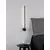 Aplica LED Nova Luce Aden, 10W, 3000K, H60 cm, negru, IP44