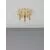 Plafoniera LED Nova Luce Gatlin, 28W, auriu alama, dimabil