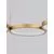 Pendul LED Nova Luce Magnus, 41W, auriu antic