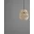 Pendul Nova Luce Marlo, 1xE27, D 300, H 350, lemn natural-negru