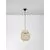 Pendul Nova Luce Marlo, 1xE27, D 300, H 350, lemn natural-negru