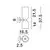 Aplica Nova Luce Palmer, 2xE14, fumuriu, negru
