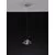 Pendul Nova Luce King, 1xG9, D 160, auriu antic-transparent