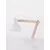 Lampa de birou Nova Luce Grou, 1xE27, alb mat