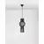 Pendul Nova Luce Bredo, 1xE27, D 210, negru