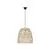 Pendul Nova Luce Marlo, 1xE27, D 460, lemn natural-negru