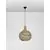 Pendul Nova Luce Griffin, 1xE27, D 460, lemn natural-negru