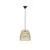 Pendul clasic Nova Luce Marlo, 1xE27, D 300, lemn natural-negru