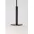 Pendul Nova Luce Lato,, 1xE27, D270, negru-opal