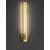 Aplica cristal LED Nova Luce Aurelia, 19W, baza patrata, auriu-transparent