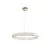 Pendul cristal LED Nova Luce Aurelia, 47W, 3500K, 2350 lumeni, D800 mm, Hmax 1500 mm, auriu, dimabil Triac