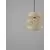 Pendul Nova Luce Marlo, 1xE27, D 300, H 350, lemn natural-negru