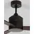 Plafoniera cu ventilator Nova Luce Axel, 38W, negru, telecomanda