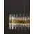 Candelabru cristal Nova Luce Crown, 14xG9, D55 cm, auriu