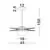 Pendul Nova Luce Ellery, 1xE27, auriu, opal
