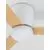 Plafoniera cu ventilator Nova Luce Dell, 38W, alb-stejar, telecomanda