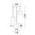 Pendul Nova Luce Sianna, 3xE27 max. 12W, D450 mm, Hmax 1700 mm, alama, fumuriu, negru, baza rotunda