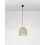 Pendul clasic Nova Luce Marlo, 1xE27, D 300, lemn natural-negru