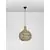Pendul Nova Luce Griffin, 1xE27, D 460, lemn natural-negru