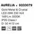 Plafoniera cristal LED Nova Luce Aurelia, 29W, 3500K, D50 cm, auriu, dimabil Triac
