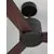 Plafoniera cu ventilator Nova Luce Axel, 38W, negru, telecomanda