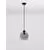 Pendul Nova Luce Palmer, 1xE27, negru-sampanie