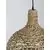 Pendul Nova Luce Griffin, 1xE27, D 460, lemn natural-negru