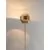 Lampadar Nova Luce Sianna, 1xE27, auriu antic-fumuriu