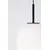 Pendul Nova Luce Lato,, 1xE27, D270, negru-opal