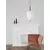 Pendul Nova Luce Lato,, 1xE27, D270, negru-opal