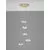 Pendul Nova Luce King, 5xG9 max. 5W, D350 mm, Hmax 1800 mm, auriu alama