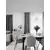 Pendul Nova Luce Coen, 3xG9, auriu antic-transparent
