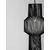 Pendul Nova Luce Bredo, 1xE27, D 210, negru