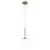 Pendul Maytoni Basic form, D18, 1xE14, alb-auriu