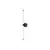 Aplica LED Maytoni Axis, 16W, negru-opal