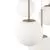 Pendul Maytoni Basic form, D45, 5xE14, alb-auriu