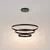 Pendul LED Maytoni Rim, 115W, 3000k, negru