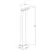 Stalp mediu LED Maytoni Paso, 12W, negru