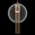 Pendul Maytoni Flusso, D23, 1xGU10, bronz-transparent