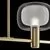 Pendul Maytoni Vision, 3xE14, auriu-transparent