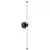 Aplica LED Maytoni Axis, 16W, negru-opal