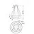 Pendul LED Maytoni Rim, 115W, 3000k, negru