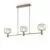 Pendul Maytoni Vision, 3xE14, auriu-transparent