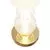 Veioza LED Maytoni Collar, 18W, alb-auriu-transparent