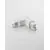 Element intermediar L de conectare sina 4 fire Nova Luce Track Accessories, alb