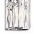 Aplica Maytoni Facet, 3xE14, crom-transparent